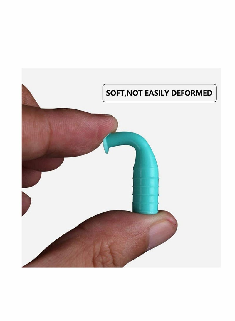 Contact Lens Remover, KASTWAVE Hard Contact Lens Remover RGP Plunger Inserter for Soft Hard Lenses Contact Lens Remover Outdoor Mini Contact Lens Soak Storage Kit for Travel & Home (10 Pack)