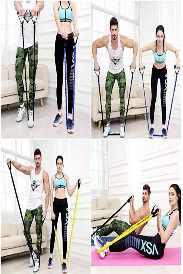 3 Pack Set With Bag Resistance Bands