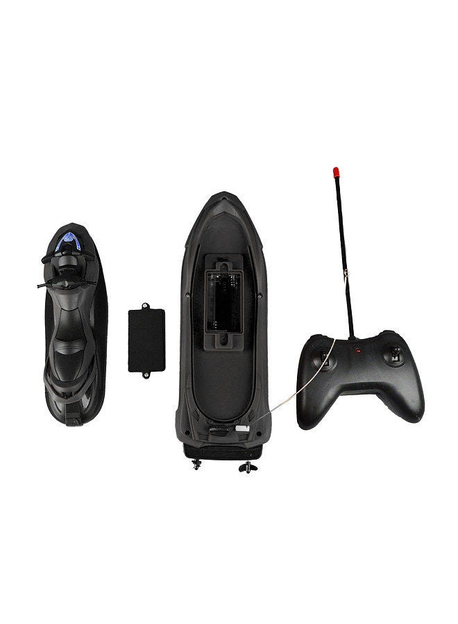 Remote Control Motor Boat, High Speed Remote Control Boat for Kids Adults Black