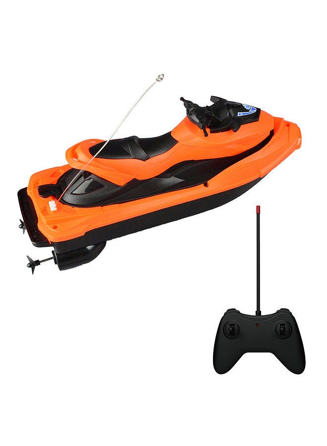 Remote Control Motor Boat, High Speed Remote Control Boat for Kids Adults Orange