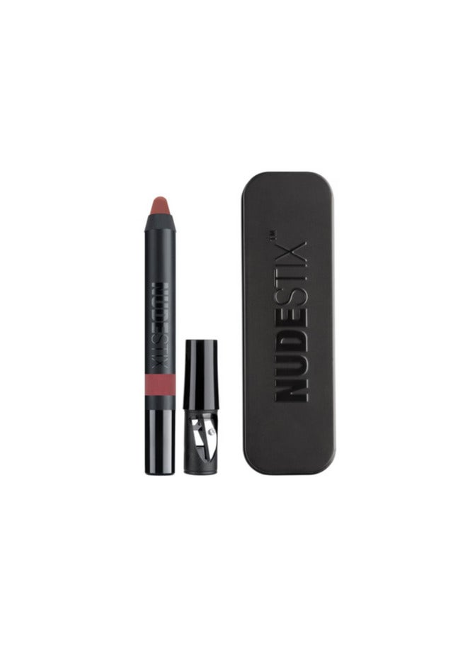 NUDESTIX Intense Matte Lip and Cheek Pencil 2.8g Purity