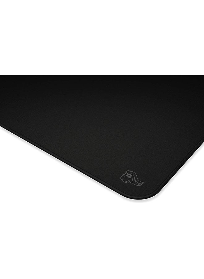 Glorious XL Gaming Mouse Mat/Pad - Large, Wide (XL) Black Cloth Mousepad, Stitched Edges | 16