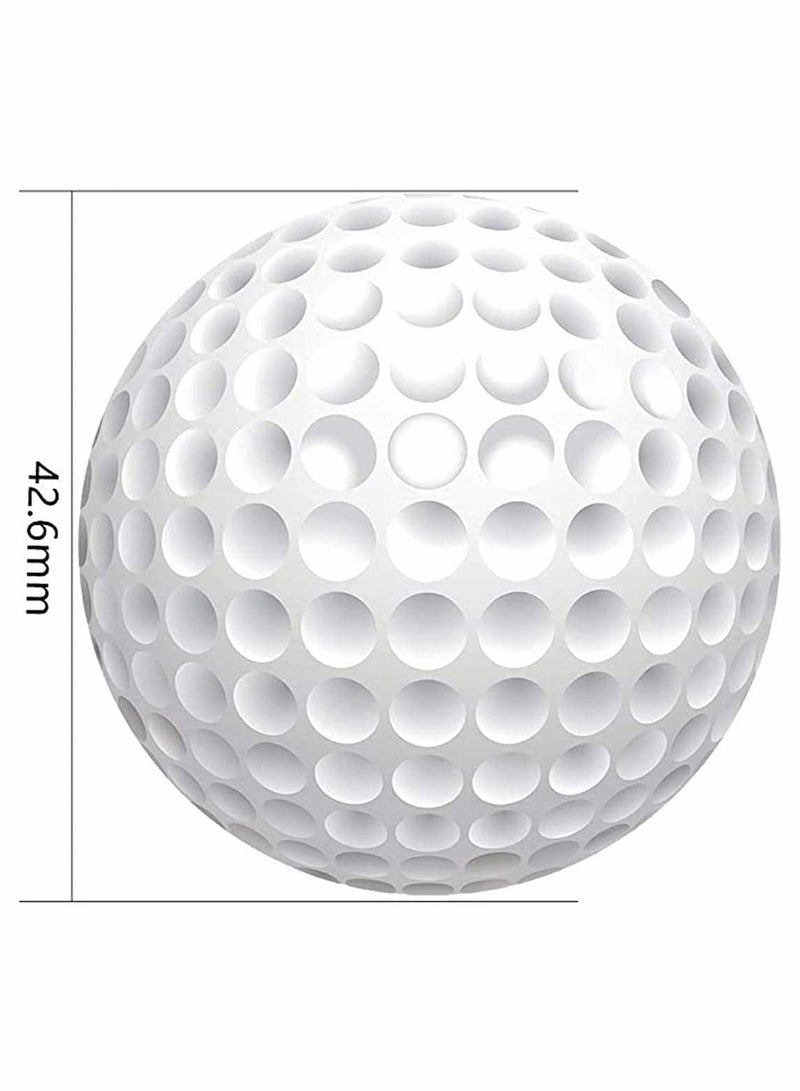Glow Golf Balls Led Golf Balls Glow in The Dark Golf Balls Flashing Golf Ball Light up Long Lasting Bright Night Sports 6 Colors for Your Choice (6 Pcs)