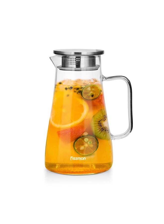 Pitcher Jug Borosilicate Glass 1200ml