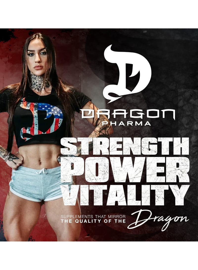 Dragon Pharma Venom Pre-Workout 196g Pina Colada Flavor 40 Serving