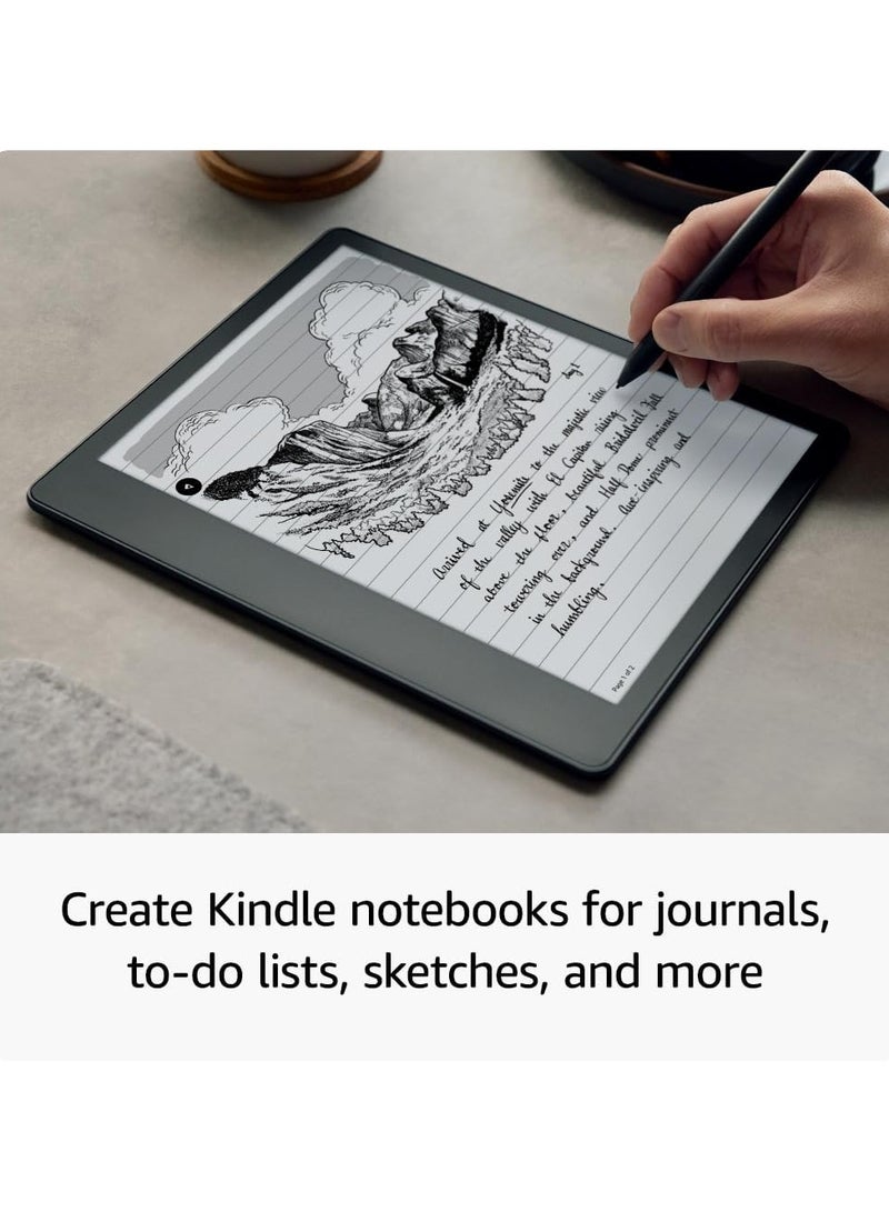 Kindle Scribe 16 GB - 10.2” 300 ppi Paperwhite Display, Convert Notes To Text & Share, Includes Pen