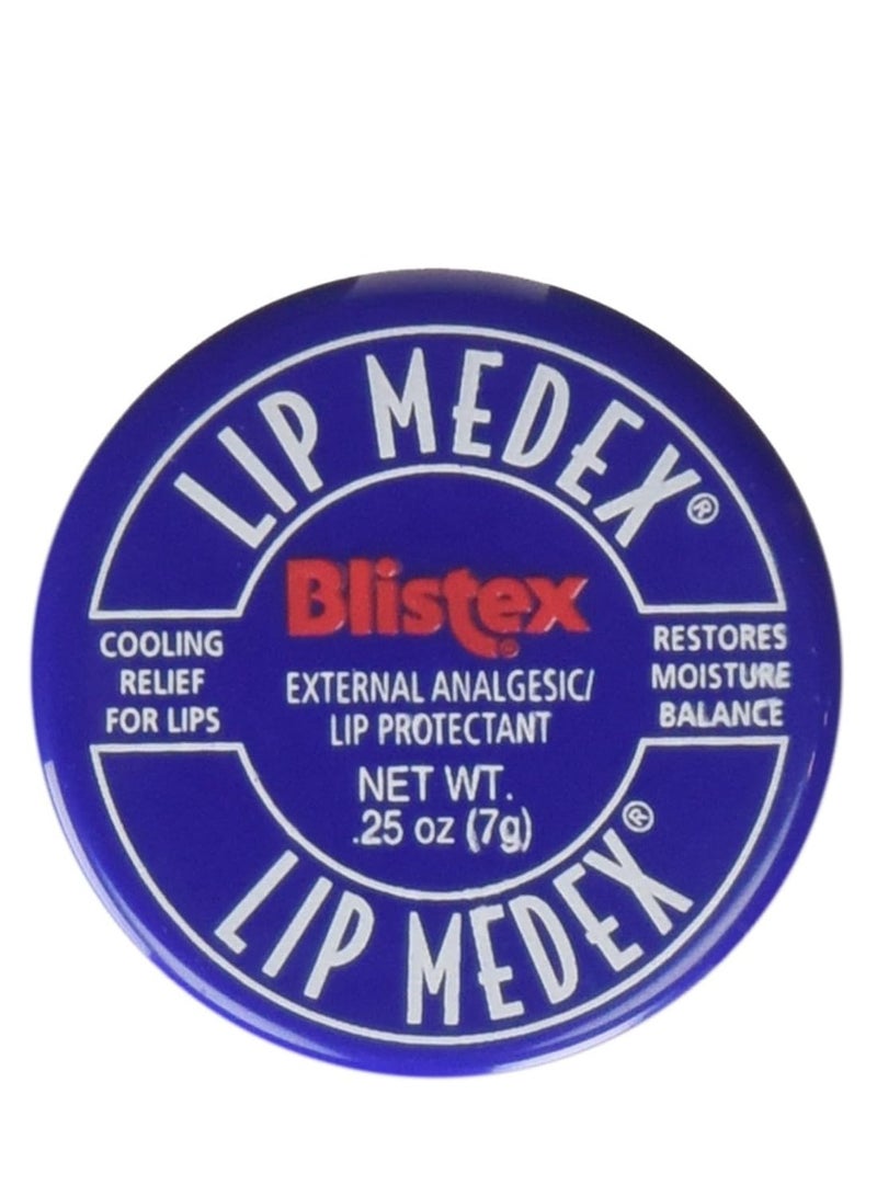 Blistex Lip Medex External Analgesic/Lip Protectant 0.25 oz (Pack of 6)