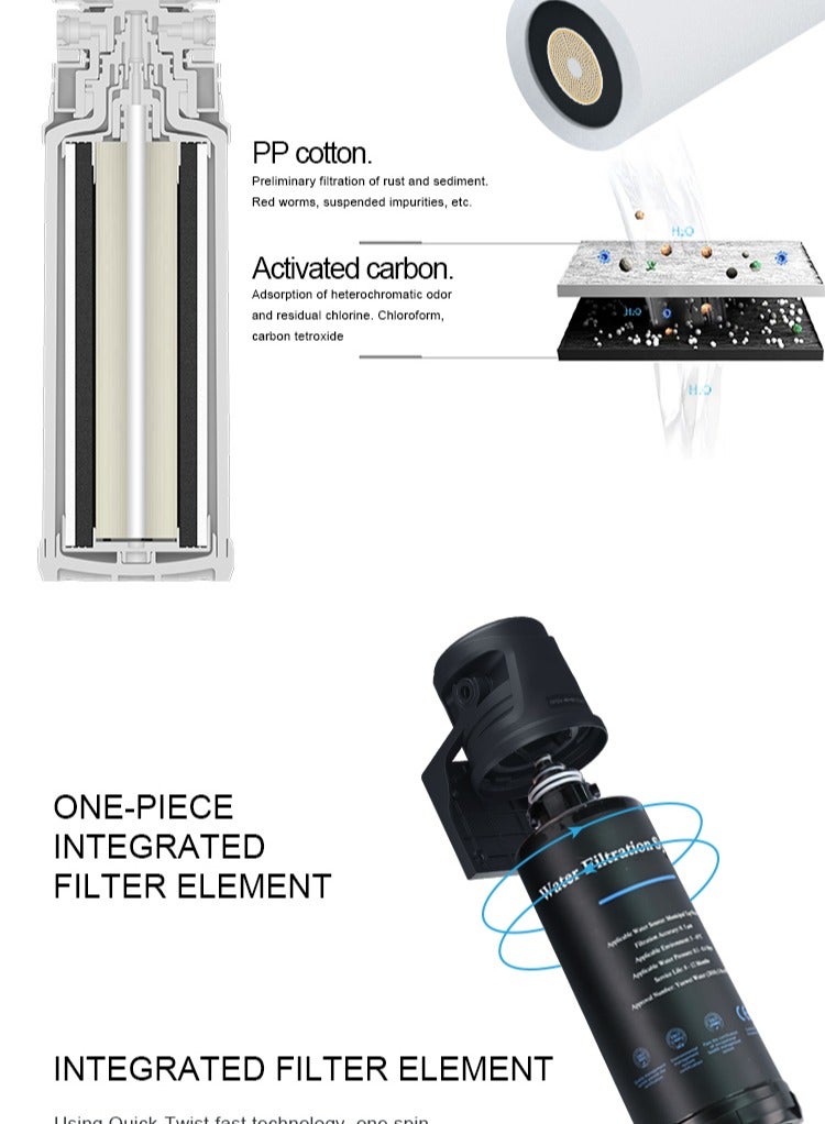 Portable Terminal Under Sink Water Filter Purifier