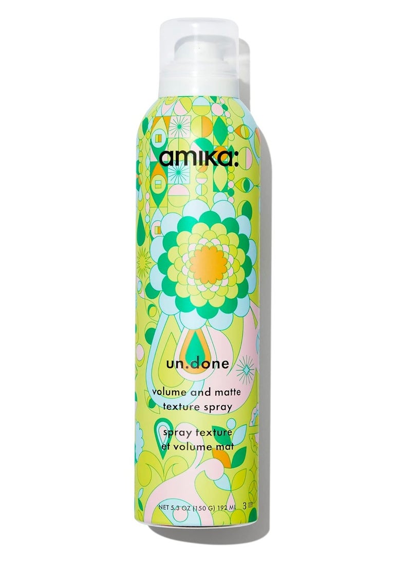 amika un.done volume & matte texture spray