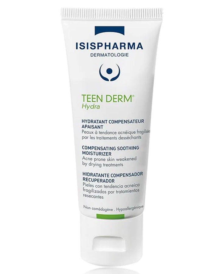 ISIS Pharma Teen Derm Hydra Compensating Soothing Moisturizer 40ml