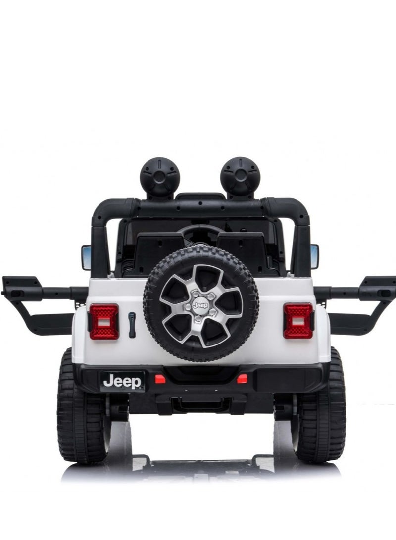 Jeep Kids Rideon Rubicon -White