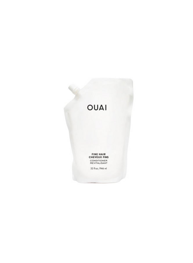 OUAI Fine Hair Conditioner Refill 946ml