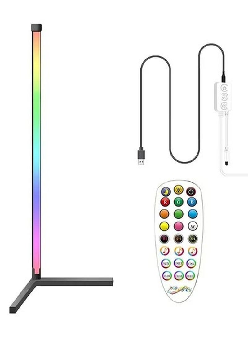 Remote Control LED Light Corner Lamp Multicolour