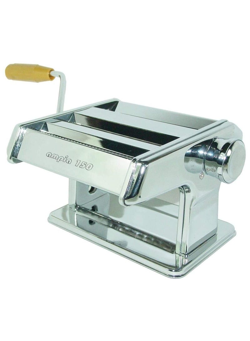 Pasta Maker Machine Manual Noodles Roller Silver