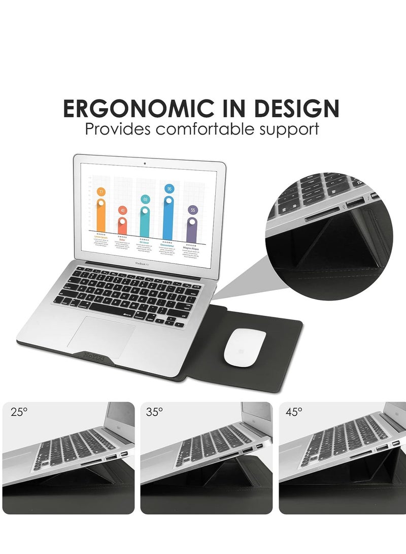 13-14 Inch Laptop Sleeve Case Leather Bag