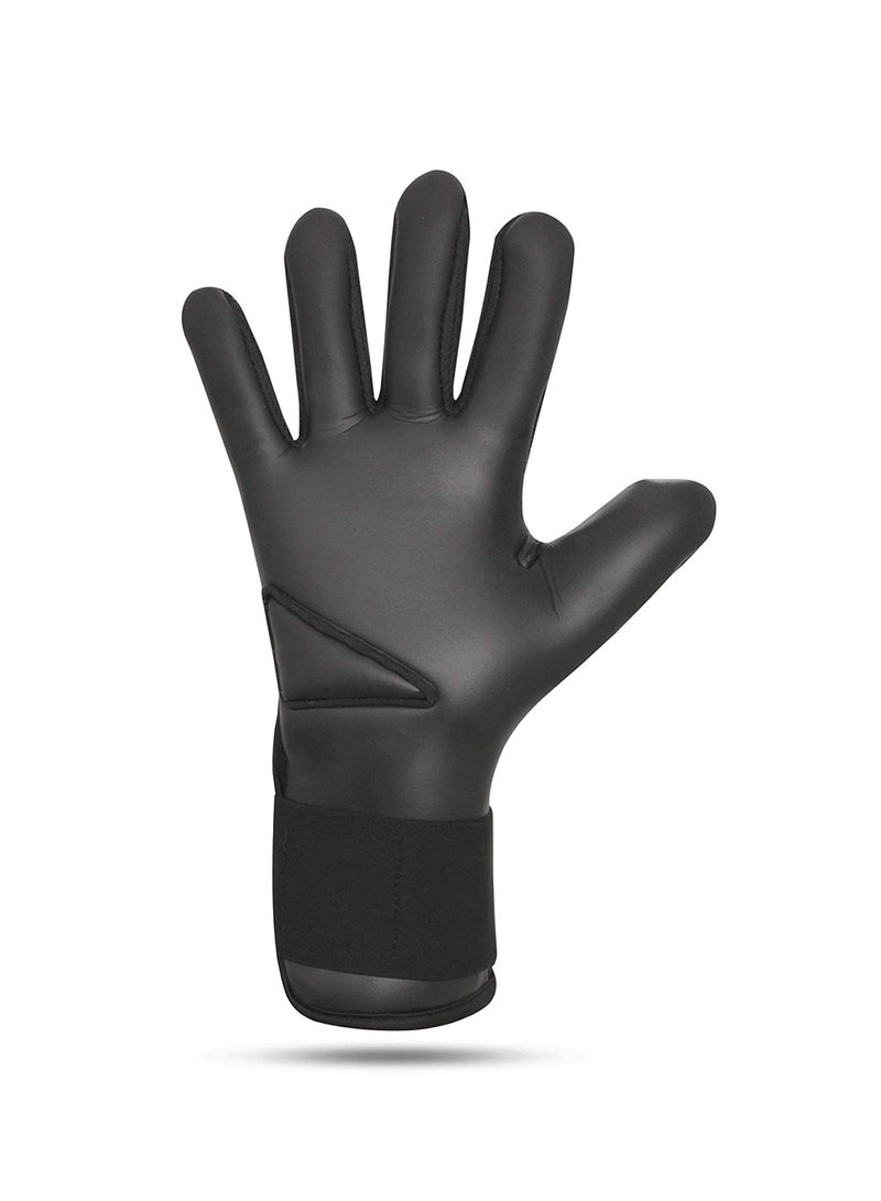 Ashtang Gold Rubber Football Goalkeeper Hand Gloves | Medium | for Men & Women | for Football, Soccer goalkeeping