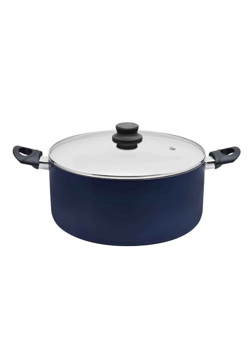 Nonstick Induction Cooking Pot With Glass Lid 26Cm [Rnc02]