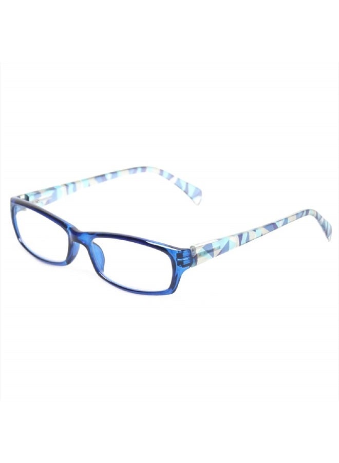 Reading Glasses 5 Pairs Fashion Ladies Readers Spring Hinge with Pattern Print Eyeglasses for Women (5 Pack Mix Color, 1.75)