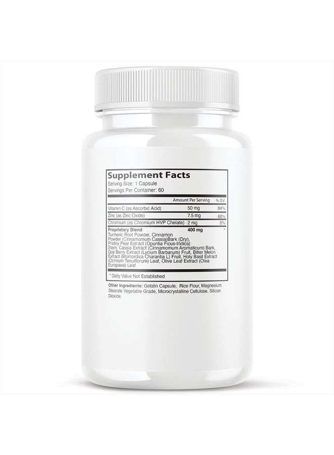 (2 Pack) Diabacore Supplement Diaba Core Pills (120 Capsules)