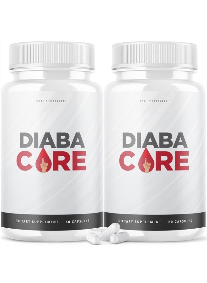 (2 Pack) Diabacore Supplement Diaba Core Pills (120 Capsules)