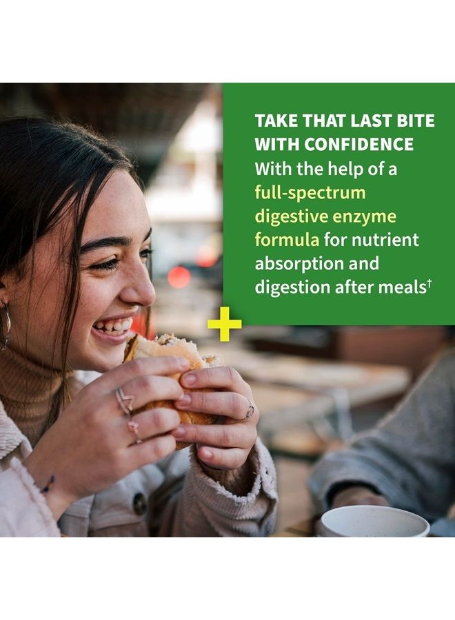 Dr Formulated Digestive Enzymes with Papain, Bromelain, Lipase for Digestion & Nutrient Absorption – Organic Digest+ - Vegan, Gluten-Free, Non-GMO, Tropical Fruit Flavor, 90 Chewables