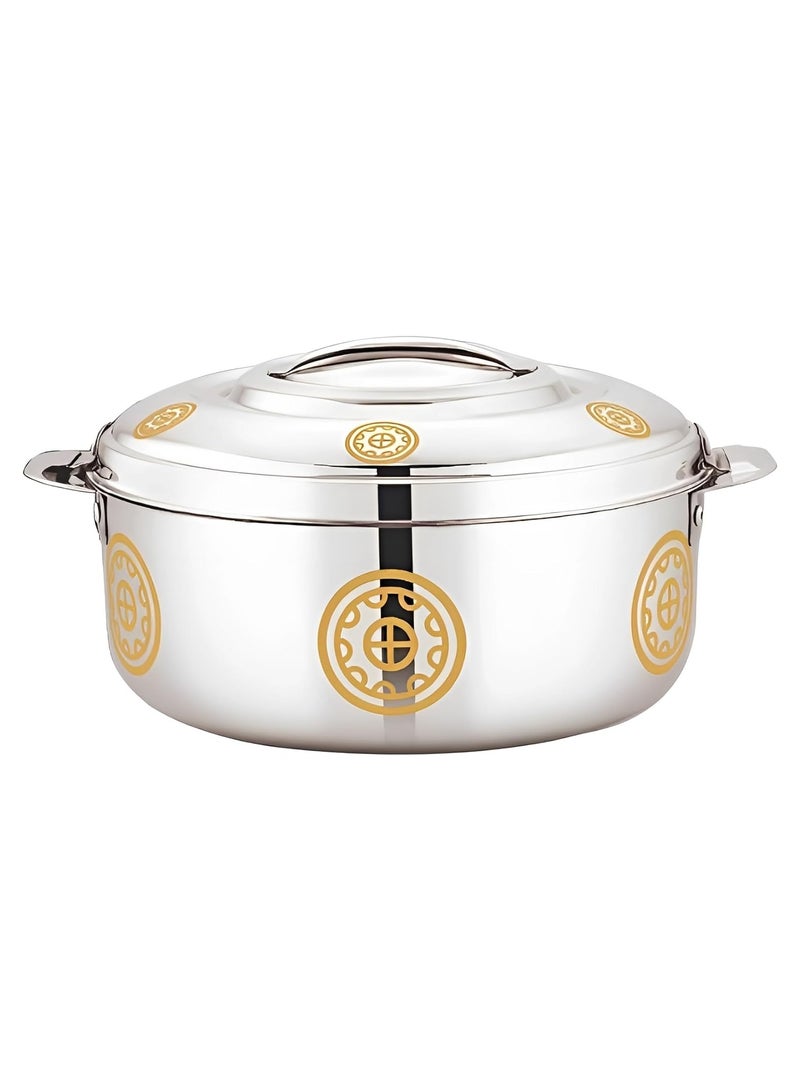 Simone Stainless Steel Insulated Hotpots 3pcs Set 1.0L, 1.5L, 2.5L