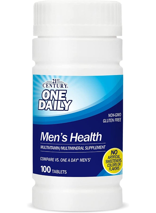 21st CENTURY One Daily Health Supplement 100 Tablets