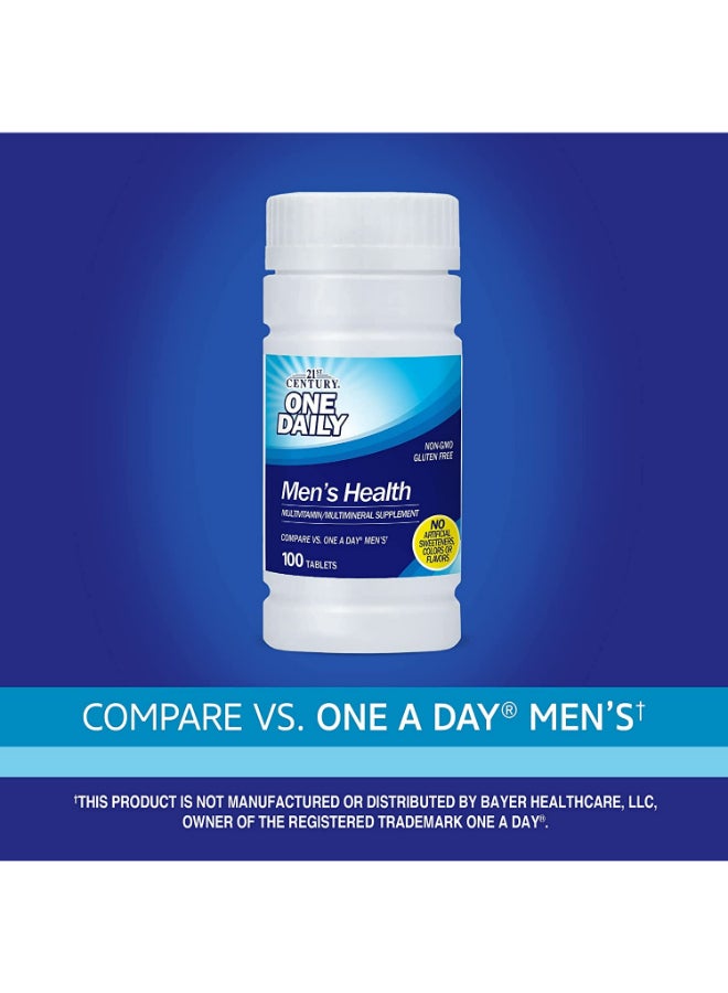 21st CENTURY One Daily Health Supplement 100 Tablets