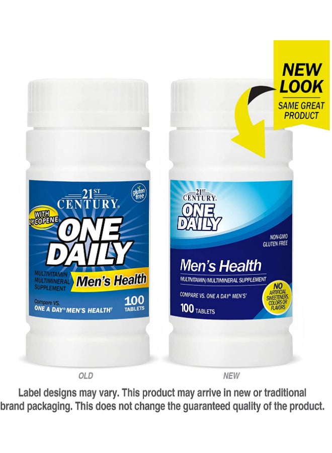 21st CENTURY One Daily Health Supplement 100 Tablets