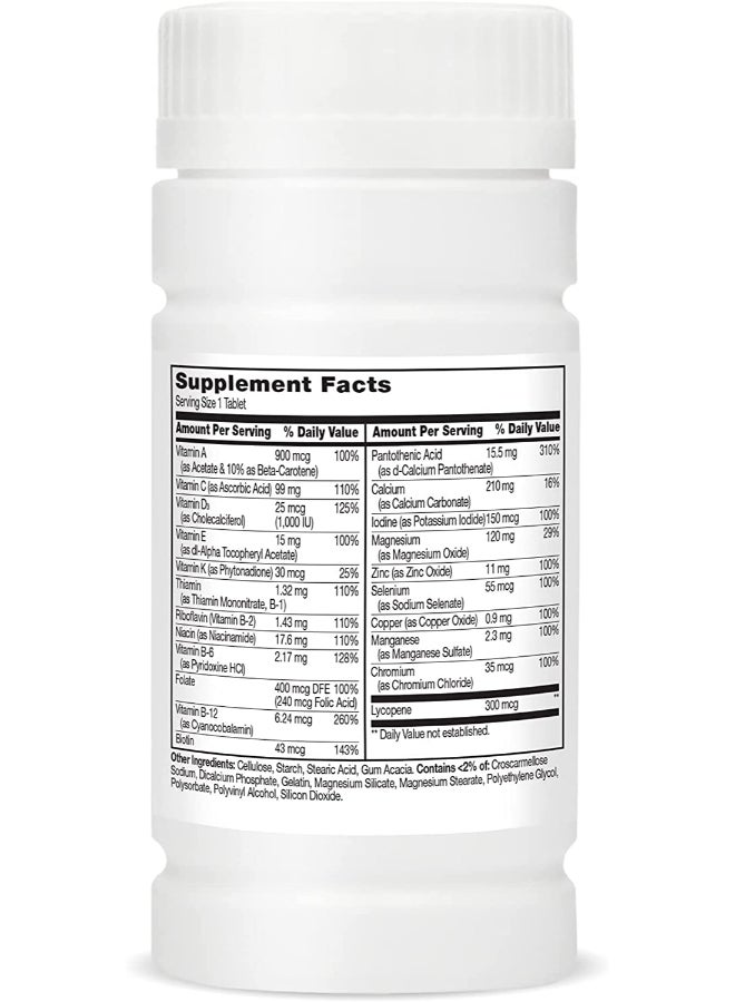 21st CENTURY One Daily Health Supplement 100 Tablets