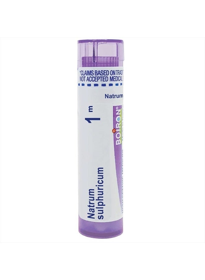 Natrum Sulphuricum 1M Md 80 Pellets for bronchial Irritation worsened by Humidity