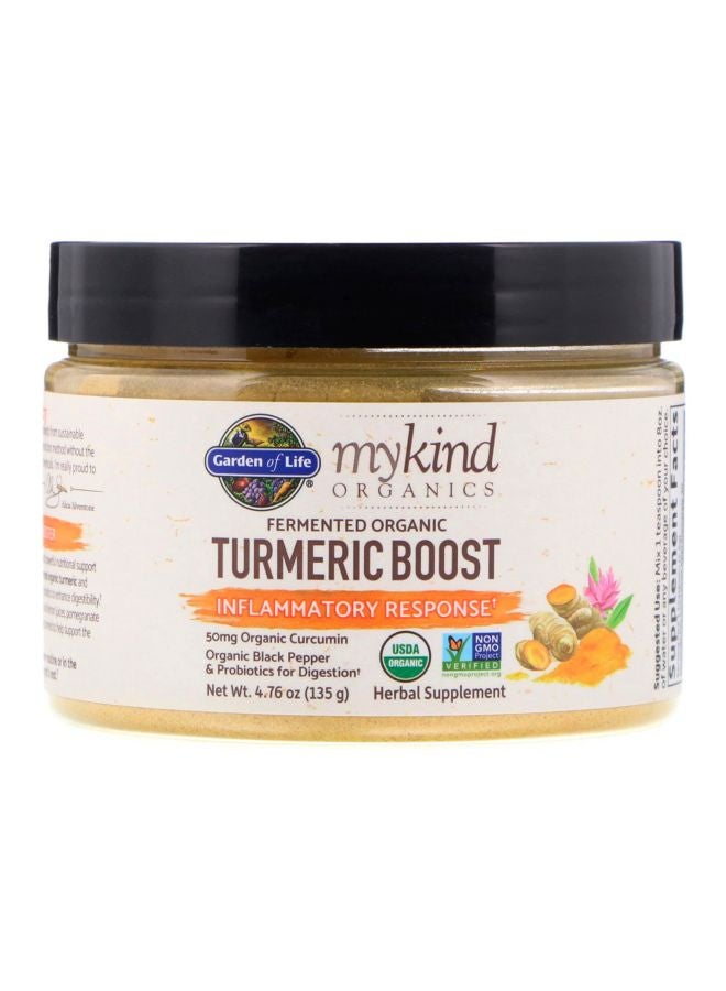 Fermented Organic Turmeric Boost Inflammatory Response