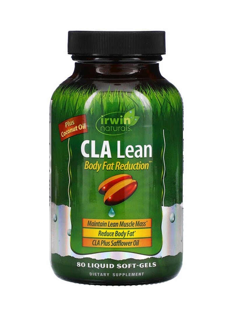 CLA Lean Body Fat Reduction - 80 Softgels