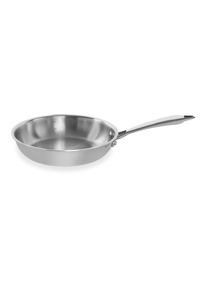 Oli Triply Frypan Without Lid, Silver - 24 Cm