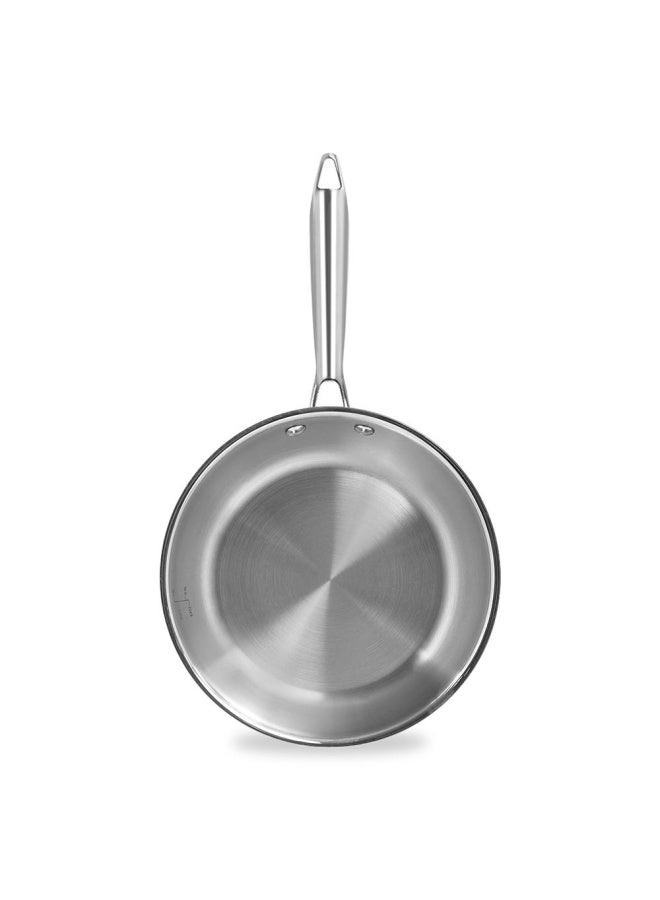 Oli Triply Frypan Without Lid, Silver - 24 Cm