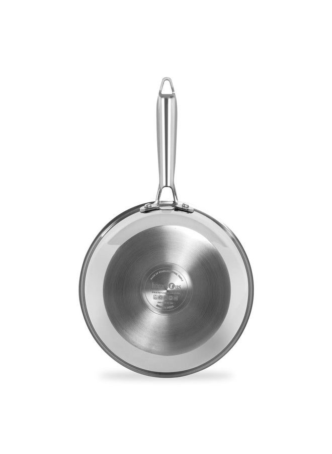 Oli Triply Frypan Without Lid, Silver - 24 Cm