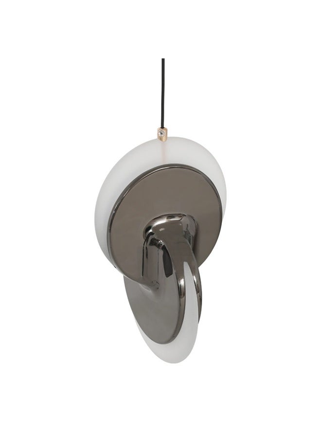 Elli Sngl Pendant Lamp Bk+Gray