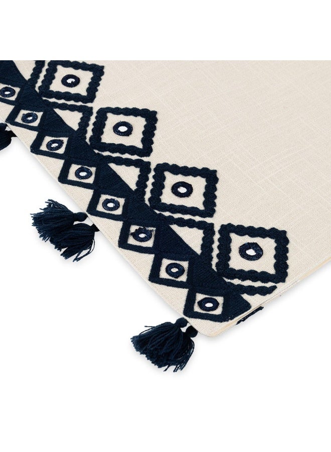 Yana Table Runner, Blue - 40X220 Cm