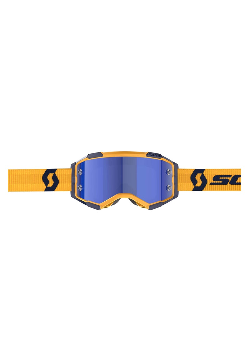 SCOTT Goggle fury dark yellow-dark blue chrome works