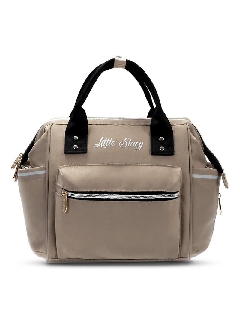 Lightweight Multifuctional Ace Baby Diaper Bag - Beige