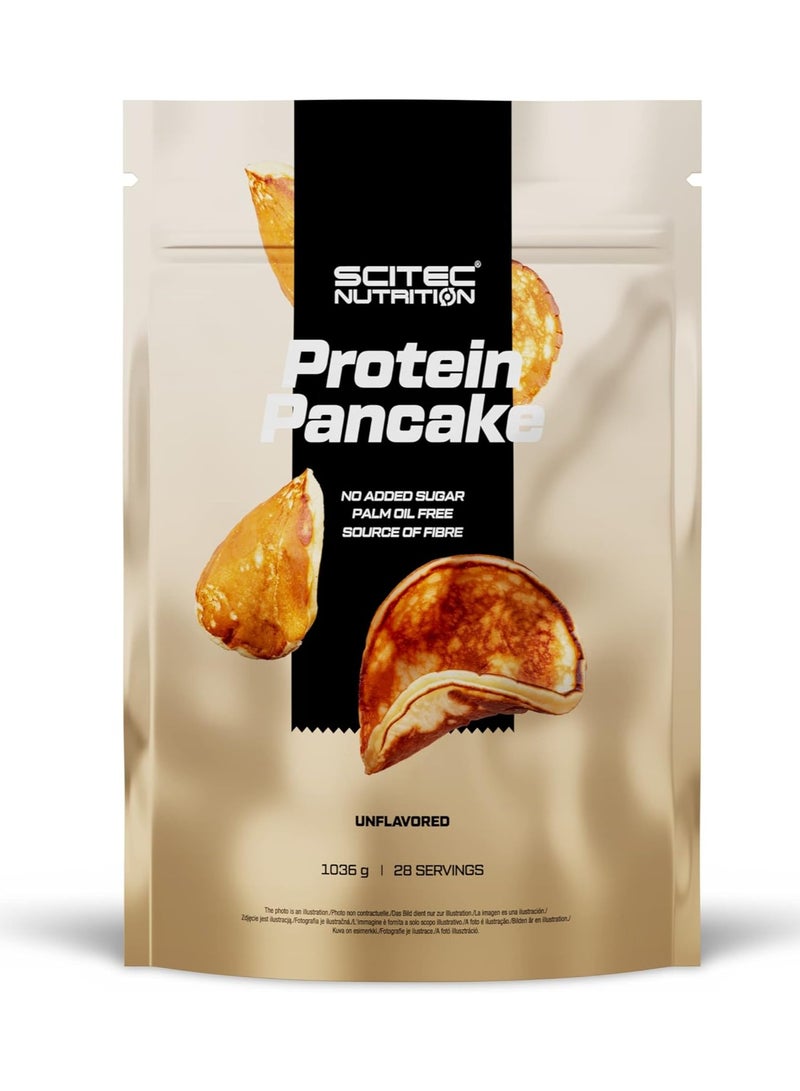 Scitec Nutrition Protein Pancake Unflavored ­Post Workout & Nutrition Shakes, Smoothies, & Baking (1036gm)