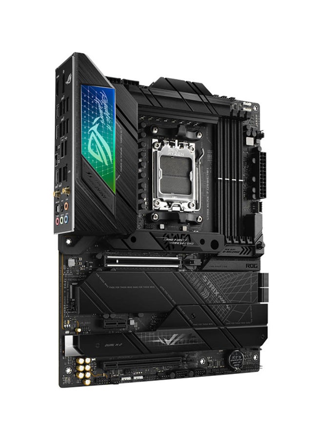 ROG STRIX X670E-F GAMING WIFI ATX Motherboard, AMD X670 Chipset, AM5 Socket, Intel 2.5 Gb Ethernet, Wi-Fi 6E, 4xDual Channel DDR5-6400, 128GB Max Memory, 4xSATA 6Gb/s, PCIe 5.0 | 90MB1BA0-M0EAY0