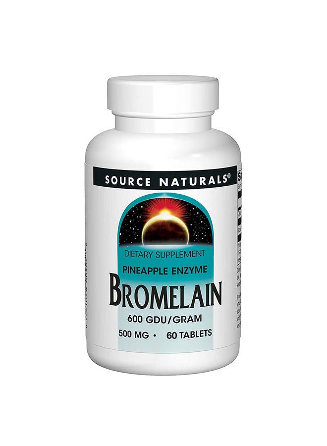 Bromelain 500 mg 60 Tablets