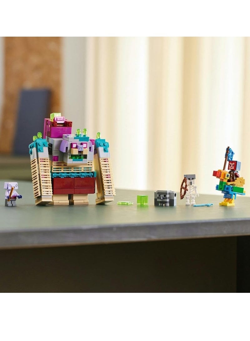 LEGO Minecraft Legends The Devourer Showdown 21257 Building Blocks Toy Set (420 Pieces)