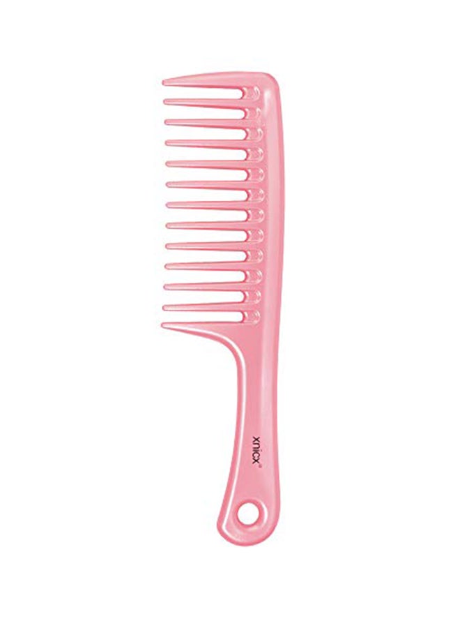 Wide Tooth Comb Pink 2.8X0.98X2.9inch