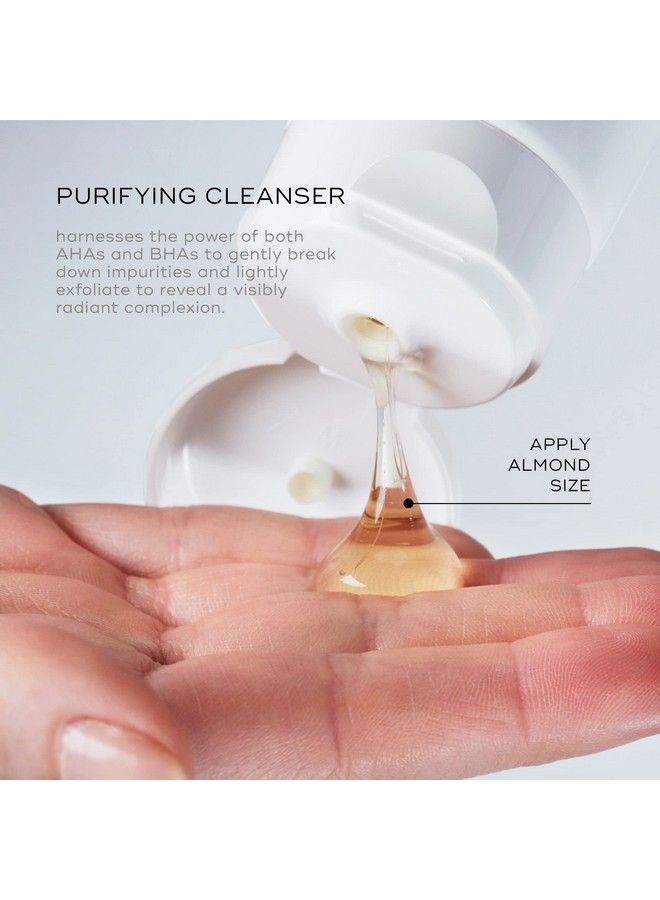 Surface Radiance Cleanse Aha And Bha Daily Cleanser With Glycerin Inclusion Exfoliating Gentle Foaming Gel For A Bright Healthy Complexion Hydrating Antiaging Skin Repair 5.0 Oz
