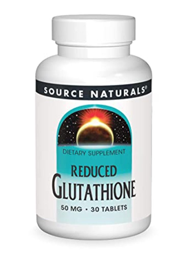 Source Naturals Glutathione Reduced, 50 mg, 30 Tablets