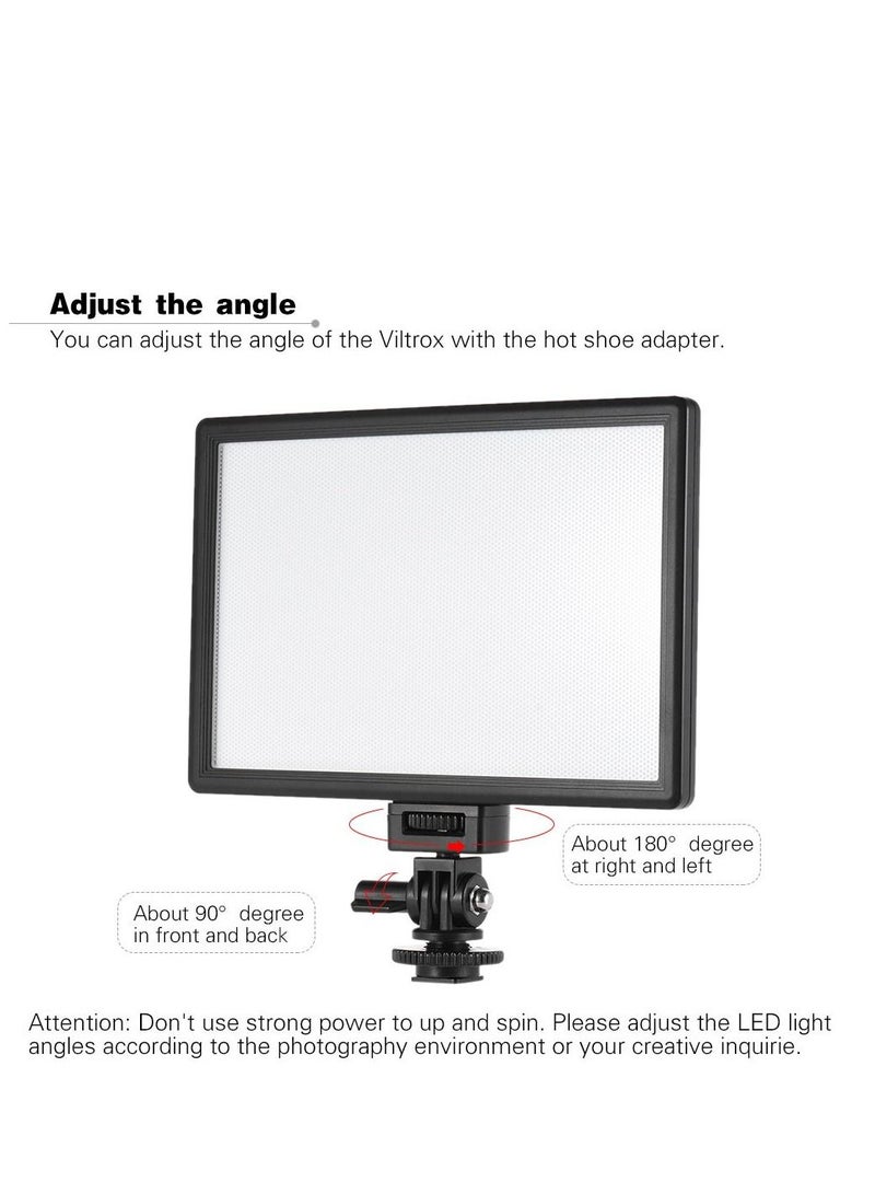 Viltrox L116T Professional Ultra-thin LED Video Light Photography Fill Light