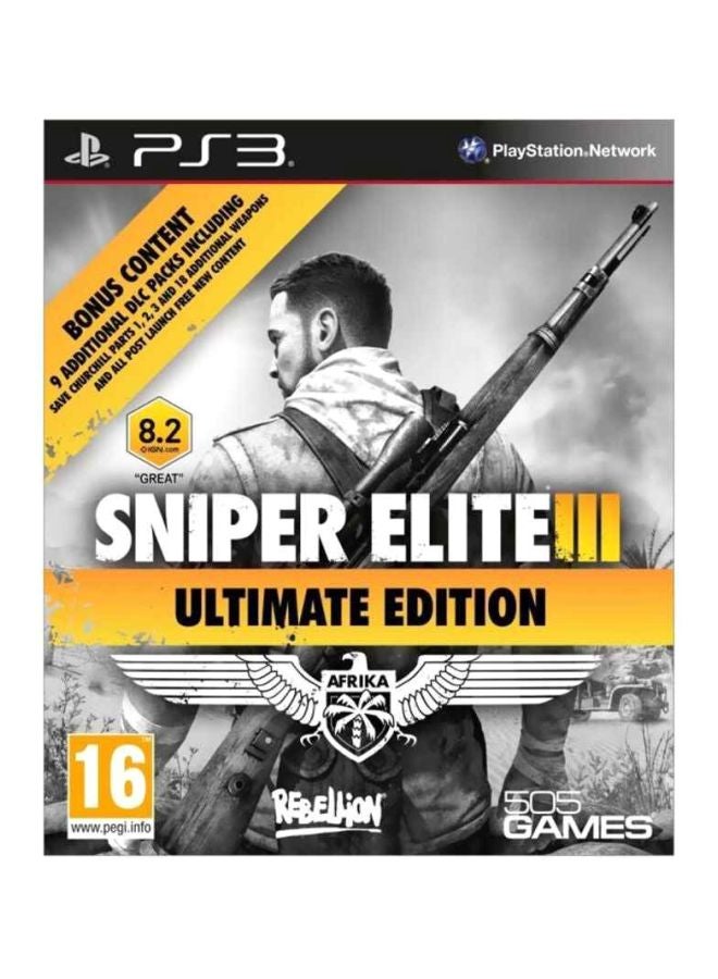 Sniper Elite III: Ultimate Edition (Intl Version) - action_shooter - playstation_3_ps3