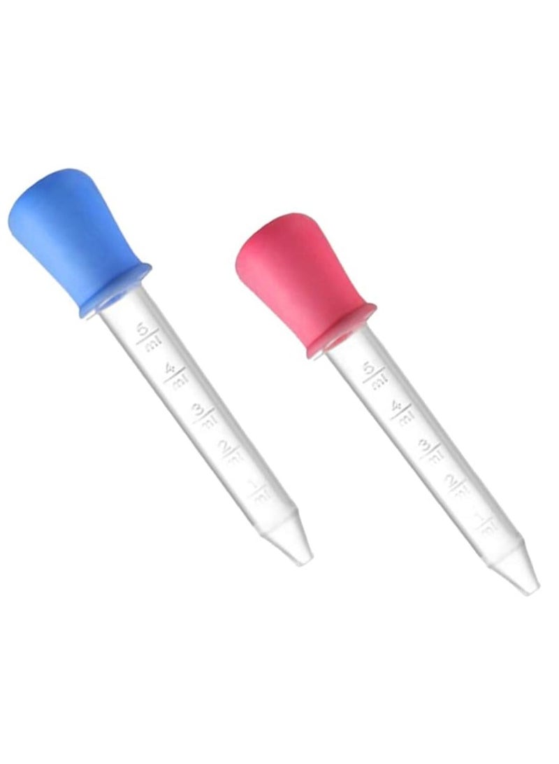 Liquid Dropper, Pack of 2 Liquid Pipettes, Dropper Pipettes, Silicone Pipettes, for DIY, Candy, Oil, Kitchen, Gummy Making